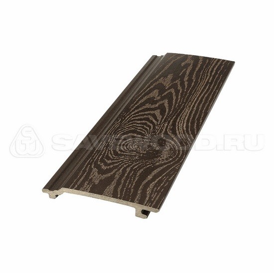 Сайдинг из дпк savewood sw-sorbus тангенциальный распил темно-коричневый купить в Обнинске