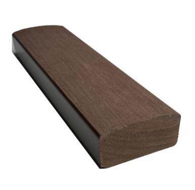 Лавочный брус Ecodecking Некст полнотелый брашированный 70х35 шоколад купить в Обнинске