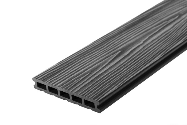 Террасная доска из ДПК RusDecking Unodeck Mogano - Графит купить в Обнинске