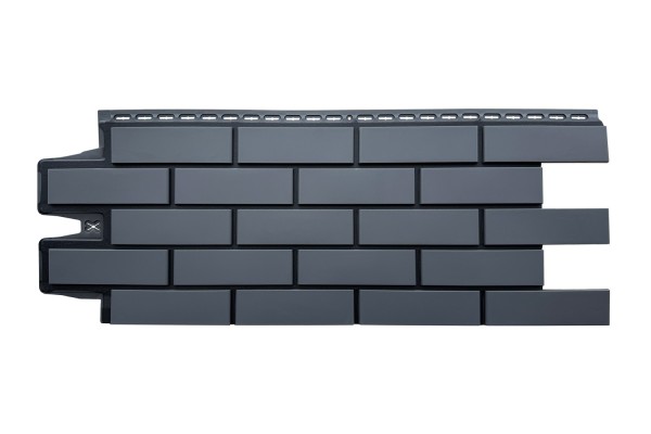 ФП Grand Line клинкерный кирпич ПРЕМИУМ Графит (шов RAL 9005) купить в Обнинске