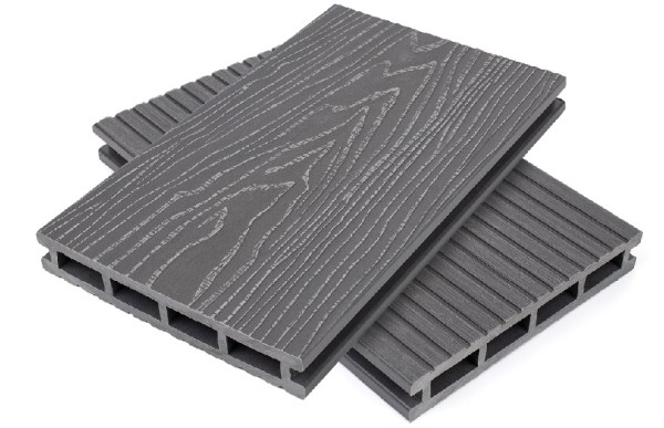 Террасная доская ДПК NanoWood Nature 3D пустотелая Серый купить в Обнинске