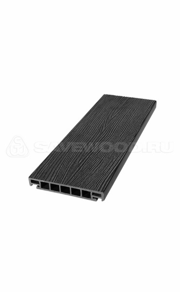 Террасная доска из ДПК SW Salix (S) (R) черный купить в Обнинске