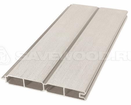 Заборный профиль из ДПК Savewood SW Agger матовый бежевый купить в Обнинске