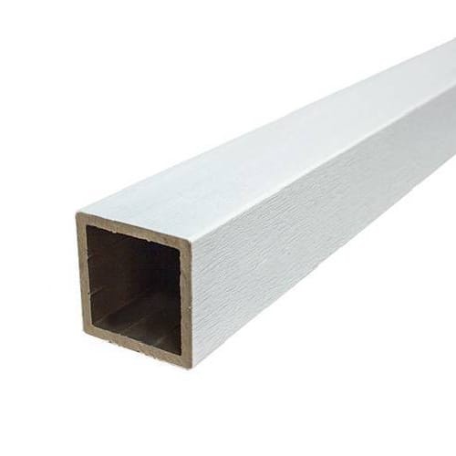 Столб опорный Woodvex Co-Extrusion Белый купить в Обнинске