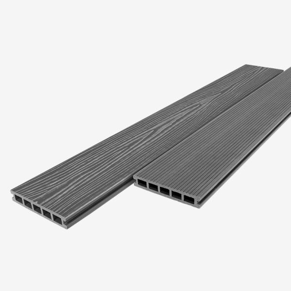 Террасная доска из ДПК RusDecking Unodeck Ultra - Серый купить в Обнинске